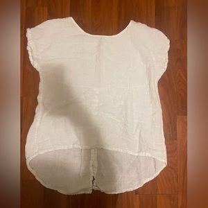 Linen White shirt made in Italy